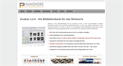 Desktop Screenshot of pixandmore.de